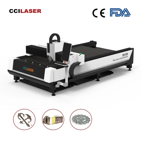 Máquina cortadora láser de fibra pequeña/Mini 1325 1000W 500W 1390 cortadora de Metal CNC barata fibra 2kw 3kw 4kw 6kw